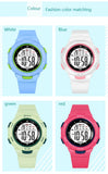 UTHAI CE49 Kids Watches Fashion Luminous Waterproof Alarm Clock Smart Watches Boys and Girls Student Electronic Wristwatch Gift