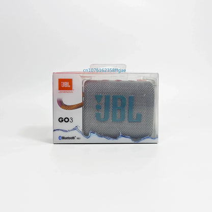 Original JBL GO 3 Wireless Bluetooth Speaker Portable Waterproof Speaker Outdoor Speakers Sports Bass party Speaker JBL GO3
