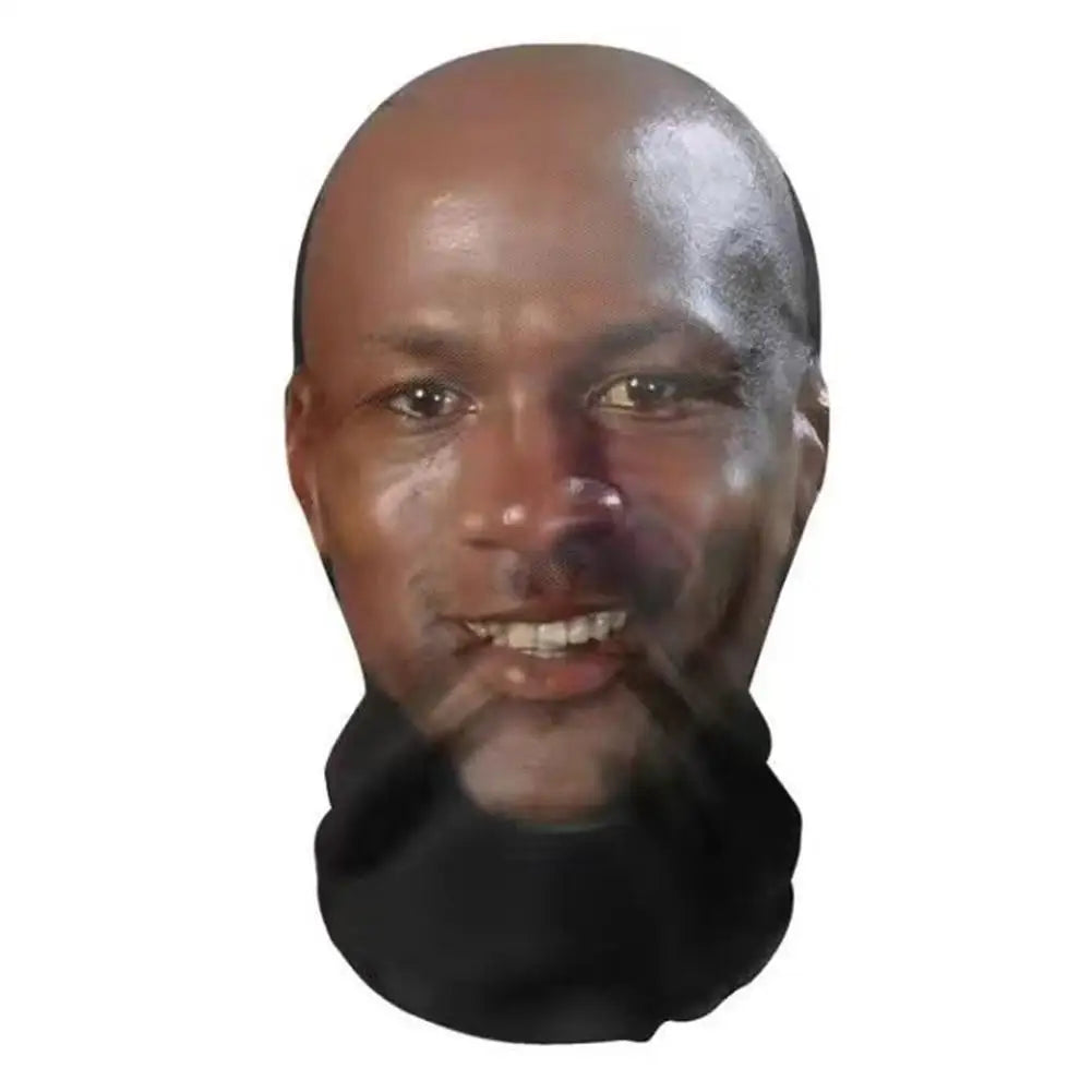 Máscara creativa de Kanye con impresión 3D, malla elástica, máscara facial completa, tocado para cosplay, artículos novedosos, accesorios de fiesta para cosplay para hombres y mujeres