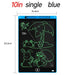 10-inch single blue
