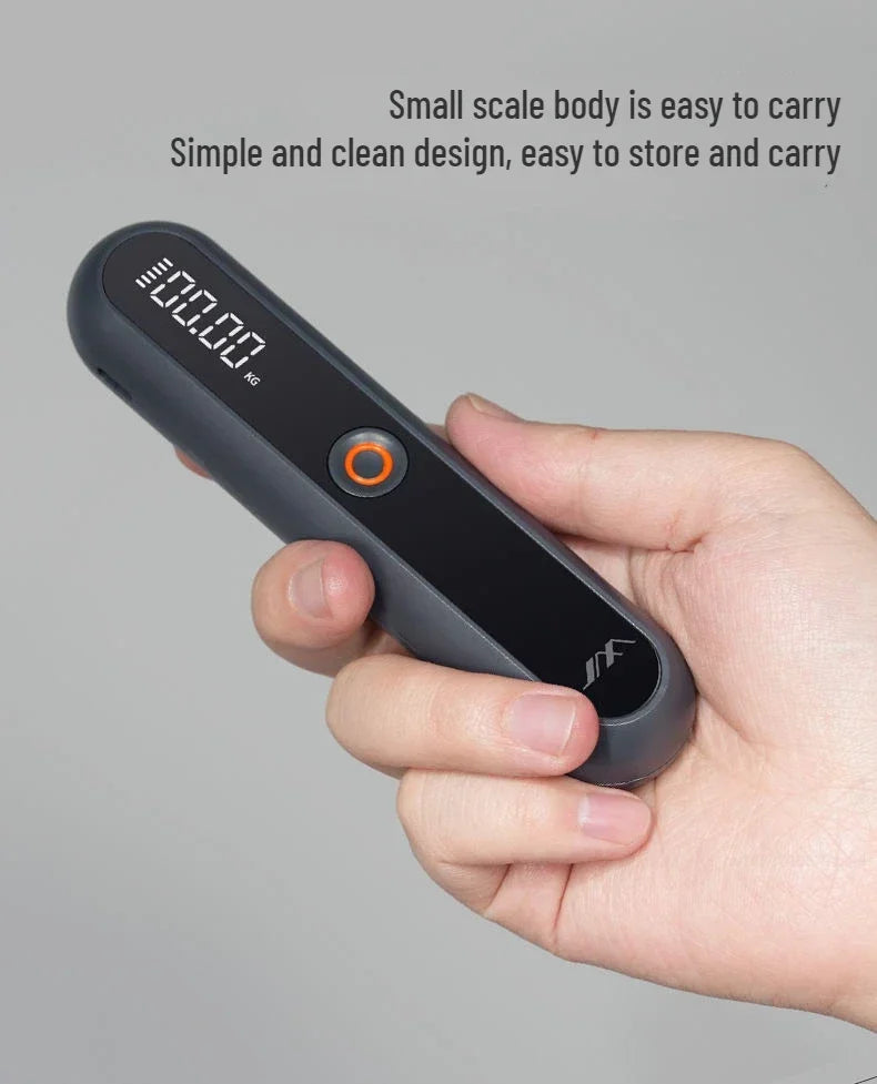 JIMIHOME Mini Household LCD Digital Electronic Scale Multi-function HD Portable Digital Handy Pocket Weight Hook Scale