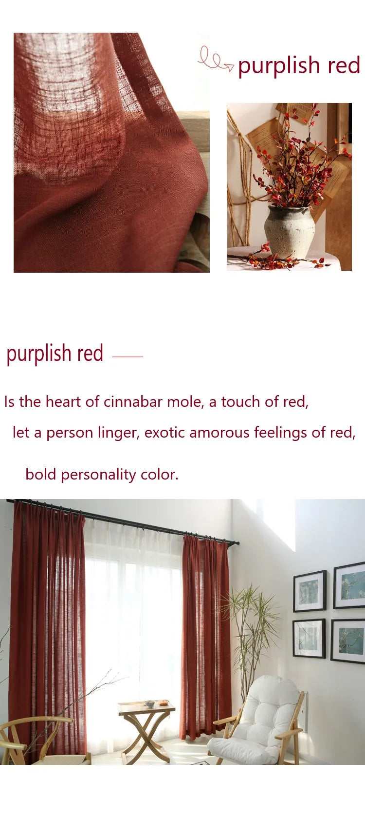 Japanese cotton linen sheer curtains for bedroom living room curtains for study curtain living room set plan curtain tulle