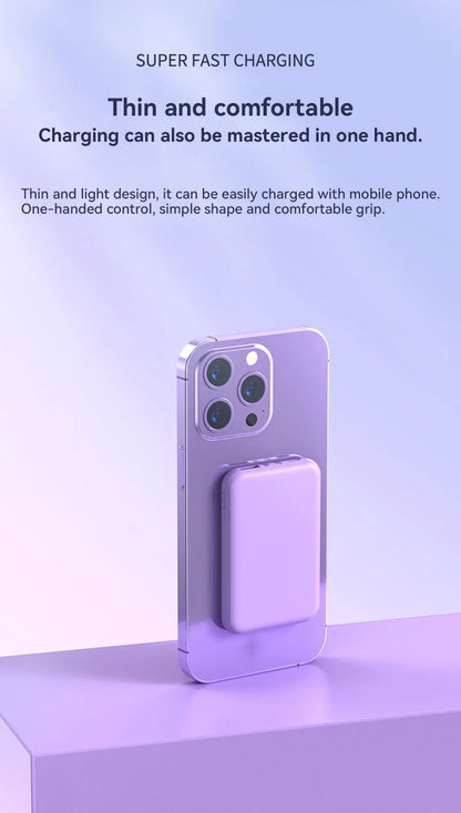 OnePlus 30000mAh Magnetic Wireless Power Bank 22.5W PD Super Fast Charging Portable Battery Charger For IPhone Huawei Samsung