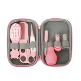 8pcs/Set Nail Clippers Baby Care Soft Comb Brush Care Combination Hair Comb Grooming Brush Set Nail Trimmer Tool Kit Healthcare