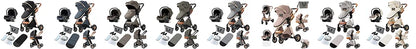 Cochecitos 3 en 1, cochecito de bebé, asiento de coche, cochecito de viaje, cochecito para recién nacidos, paisaje alto, artículos para madres, niños y bebés.