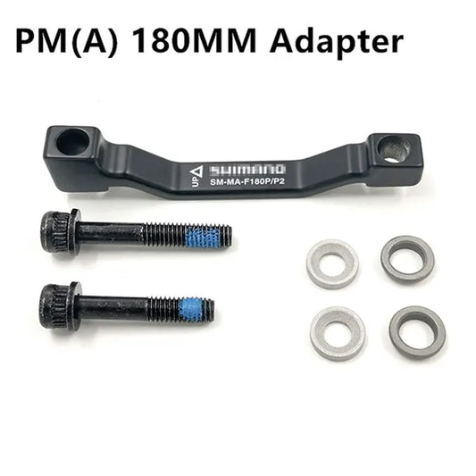 Adaptador de freno de disco SM MA F180P/P2, llave para adaptador de freno de disco de montaje en poste (180 mm) (P/P) Rotor de freno de disco de 7 pulgadas PM A Post 