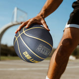 Black Gold Basketball Official Size 7 Composite Leather For Men's and Women's Outdoor Indoor Durable Training Ball High Quality