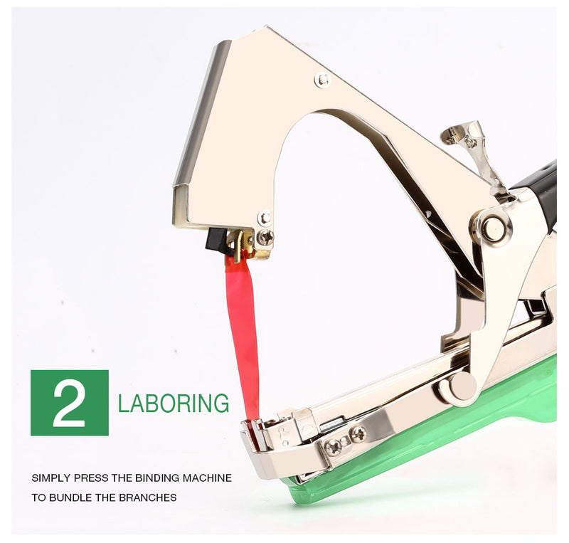 Garden Plants Tying Machine Plant Branch Hand Tying Binding Machine Minced Vegetable Tapetool Tapener Tapes Garden Tools