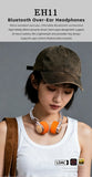 FIIO EH11 On-Ear Bluetooth Headphones, Powerful Bass & LDAC Hi-Res Audio, Lightweight Retro Design, 30H Battery, Dual Device & A