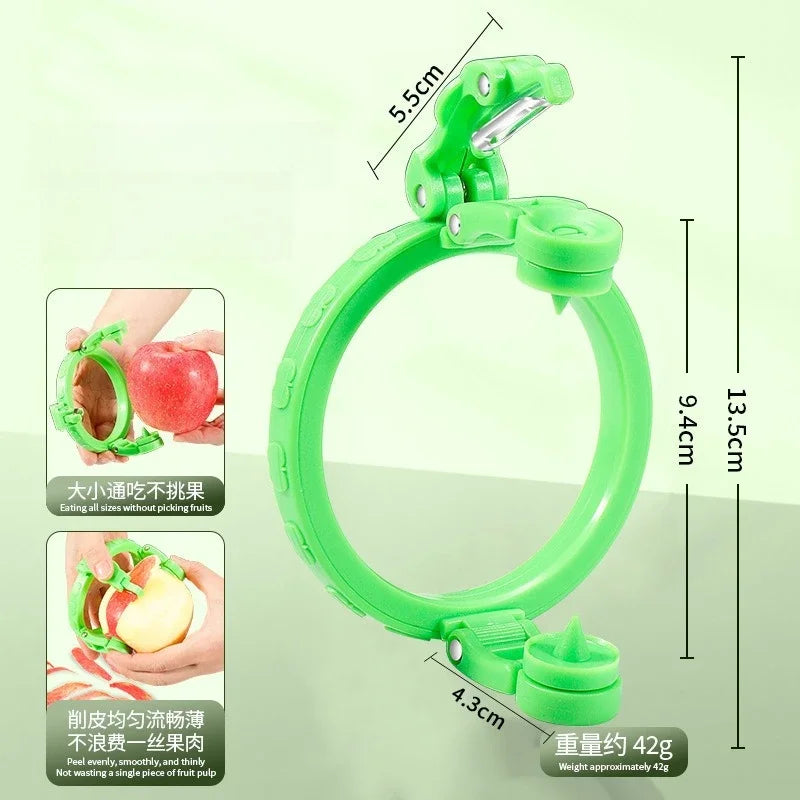 Fruit & Vegetable Tools Handheld Rotating Peeler for Apple Pear Kitchen Gadget Fruit Spiralizer Peeler Machine Gift Ideas
