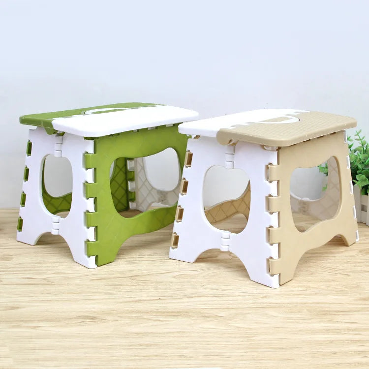 Amazing Folding Portable Lightweight Step Stool  Chairs Bathroom Kitchen Garden Folding Chair Plastic Outdoor Stool