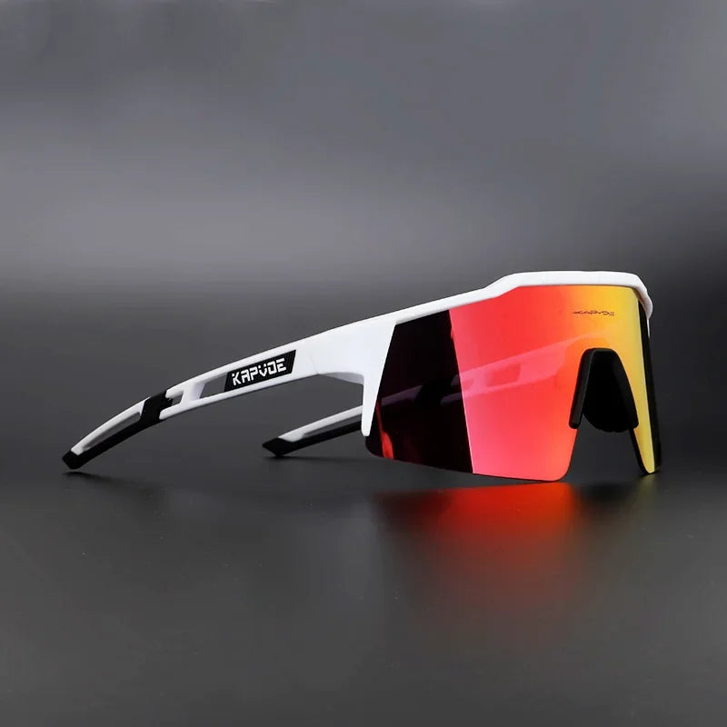 Polarized Cycling Glasses 4 Lens 2025 Men Women Sport Fishing Running Sunglasses Road Mountain Bike Goggles MTB Bicycle Eyewear