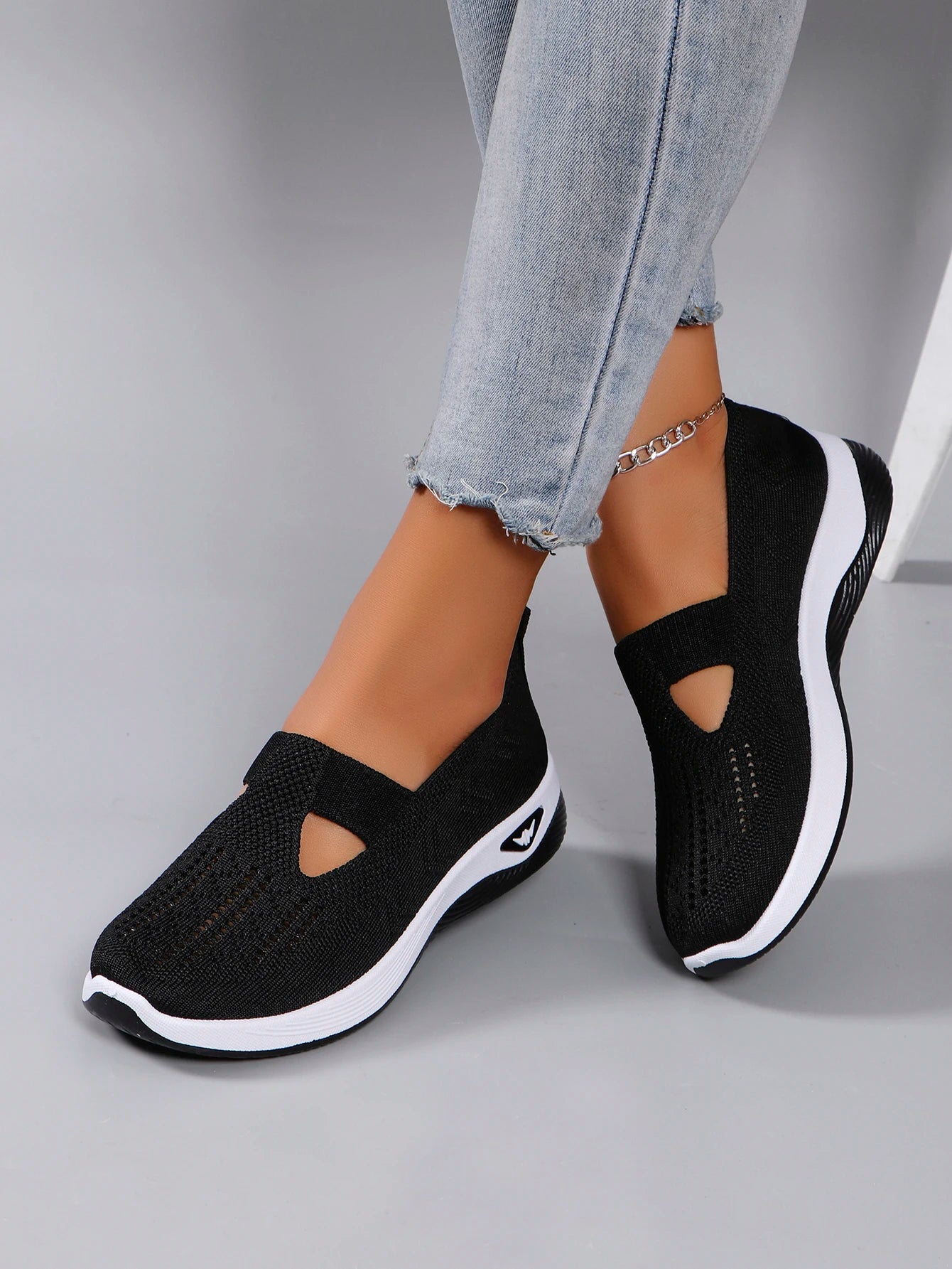 Zapatillas deportivas de primavera para mujer, modernas, transpirables, ligeras, antideslizantes, resistentes al desgaste, informales, planas.