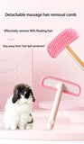 1Pc Detachable Rabbit Massage Hair Removal Comb For Rabbit,Chinchilla,Cat And Groundhog,Hair Grooming Supplies Pet Brush