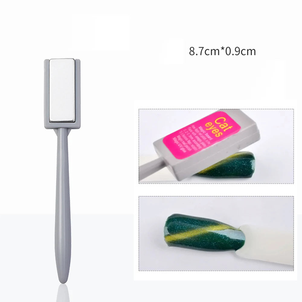 Strong Cat Magnetic Stick UV Gel Polish Varnish Nails Art Decoration French Multi-Function Magnet Pen Painting Gel Manicure Tool