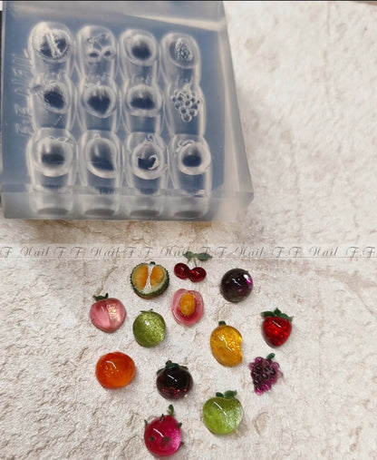 1pc  Snake Flamingo Jellyfish Dragon Dtream 3D Acrylic Mold  Nail Art DIY  Silicone  Nail Art Templates Nails Mold