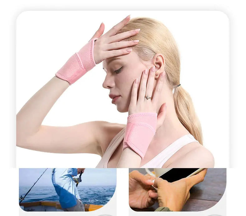 Muñequera unisex, soporte para túnel carpiano, esguinces, distensiones, correa de gimnasio, vendaje deportivo para aliviar el dolor, equipo de protección.