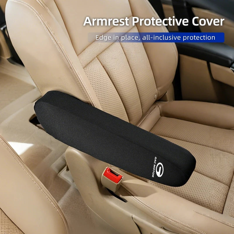 Car Seat Armrest Protector Cover Fabric Elbow Support Case Accessories For GAC trumpchi GS3 GS4 GS5 GS8 Ga3 Ga4 Ga5 Ga6 Ga8 Gm6