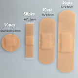 100pcs/set Waterproof Breathable Adhesive Plaster Hemostasis Wound Sticker Dressing Band Aid for Children