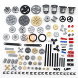 MOC Technical Compatible with Building Blocks Bricks Pin Liftarm Studless Beam Axle Connector Panel Gear Car Mindstorms Toys