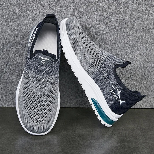 Men's summer shoes 2025 new lazy shoes breathable mesh casual sports shoes man comfortable cheap shoes clearance free shipping
