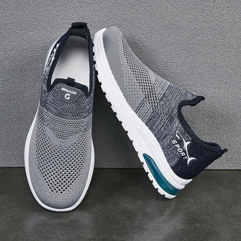 Men's summer shoes 2025 new lazy shoes breathable mesh casual sports shoes man comfortable cheap shoes clearance free shipping