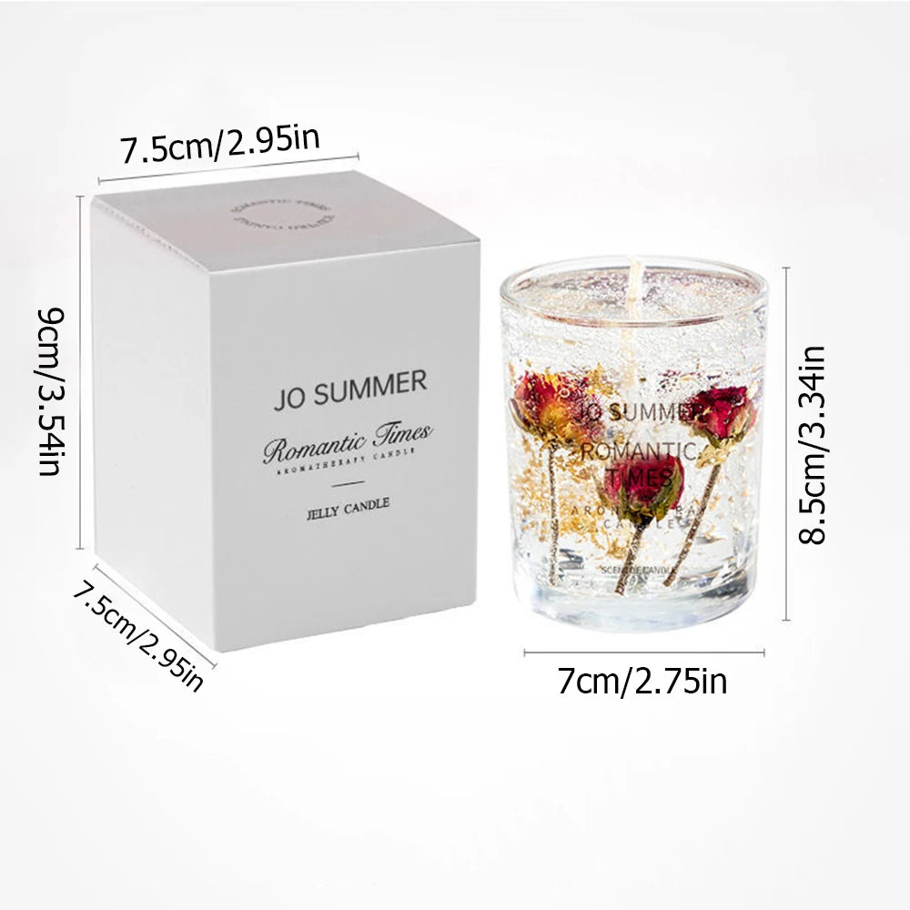 Scented Wax Candle Smokeless Aromatic Soybean Candles Aromatherapy Wedding Birthday Party Gift Christmas Home Decoration