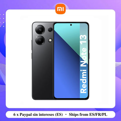 Xiaomi Redmi Note 13 4G 8GB/128GB 8GB/256GB EU Charger Global Version, mobile phone (without NFC)