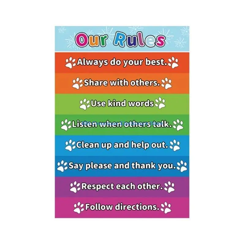 C4DC English Words Vocabulary Learning Chart Cartoon Picture Kids Early