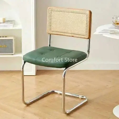 Kitchen Office Outdoor Dining Chairs Modern Luxury Salon Relax Cesca Chair Restaurant INS Sillas Para Comedor Furniture WK50DC
