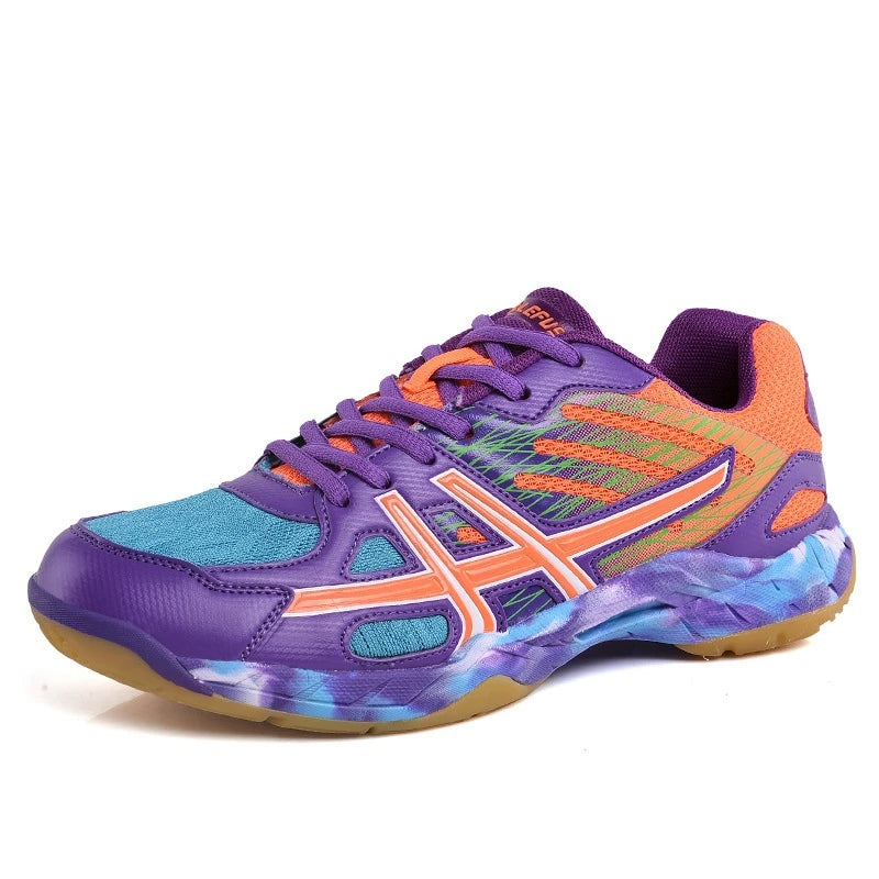 Badminton Shoes For Men And Women Lightweight Breathable Non-Slip Wear-Resistant Table Tennis Indoor Tennis Sports Shoes