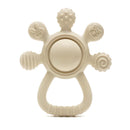 2025 new Teething Silicone Palm Rattle Teether bunny - Safe Baby Chew Toys for Soothing Sore Gums