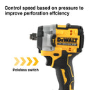DEWALT DCF921 ATOMIC 20V MAX 1/2 in. Cordless Impact Wrench - Variable Speed, Bare Tool for Pro - Grade Performance Powerful