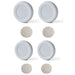 GREY 4PCS