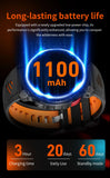 Novo Smartwatch T-Rex3 Pro 2026 – Bateria de 1100mAh, GPS com rastreamento de rota, Resistência à água 5ATM, Monitoramento de esportes e corrida, Bússola, Estilo militar