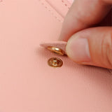 Cute Fashion PU Leather Mini Coin Purse Women Solid Color Credit Card Holder Bags Small Wallet Money Bag Purse Card Holder
