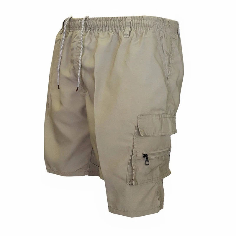 Pantalones cortos cargo de moda para hombre, pantalones casuales para hombre, pantalones deportivos con bolsillos grandes, pantalones con paneles cargo, pantalones de talla grande para hombre