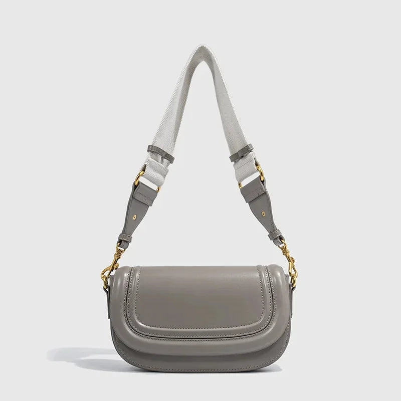 Fashionable Versatile Women's Crossbody Bag 2024 New Color Blocking Canvas Single Shoulder Sling Bag Motorcycle Equipment Access