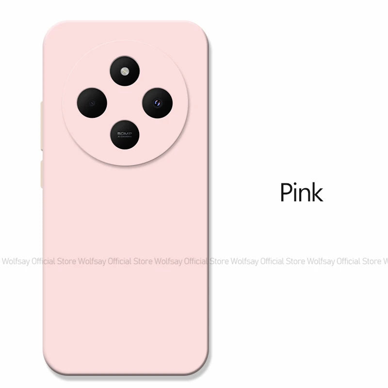 Funda para Xiaomi Redmi 14C 4G, carcasa de silicona líquida de lujo de TPU a prueba de golpes para Xiaomi Redmi 14C