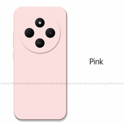 Funda para Xiaomi Redmi 14C 4G, carcasa de silicona líquida de lujo de TPU a prueba de golpes para Xiaomi Redmi 14C