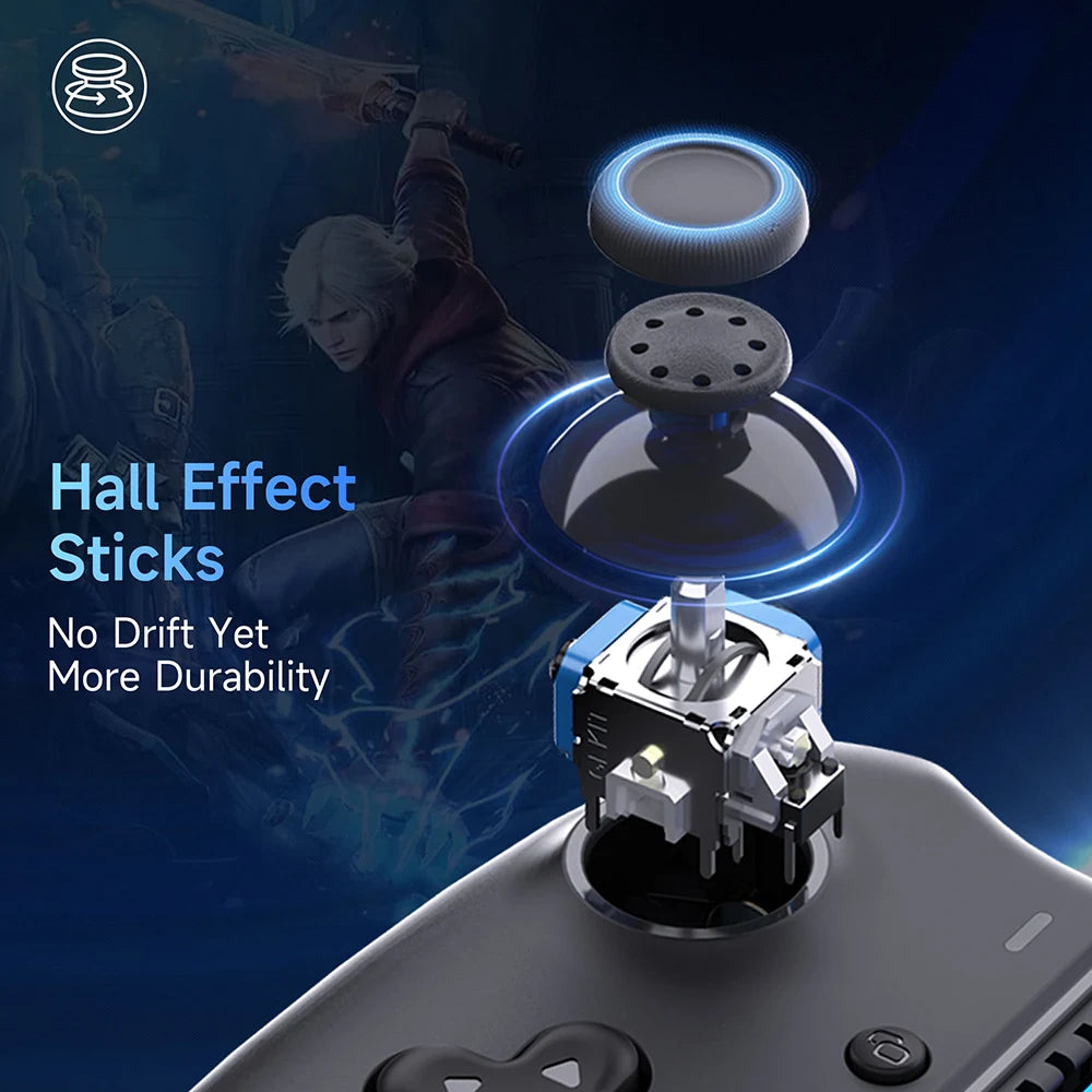 EasySMX M15 Bluetooth Mobile Phone Controller for Android/iPhone/Cloud Gaming/Xbox Game Pass/PS Remote Play/Switch 1/2