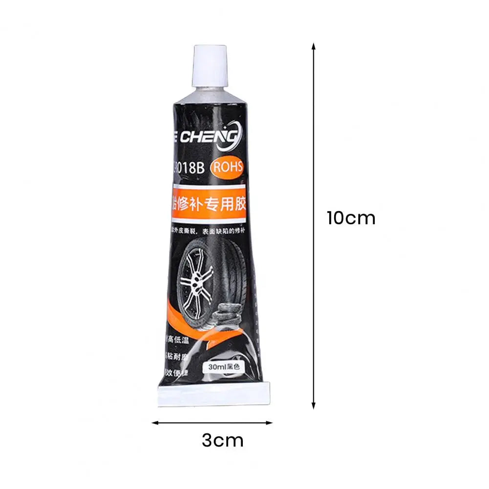 30/50ml Tire Repair Glue High Temperature Resistant Tire Sidewall Repair Kit Rubber Cement Tire Repair for Motorcycle Car Truck