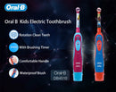 Oral B Electric Toothbrush for Kid Soft Brush Rotation Clean Teeth Brush For Kid Gentle Clean Teeth Waterproof Kid Tooth Brush