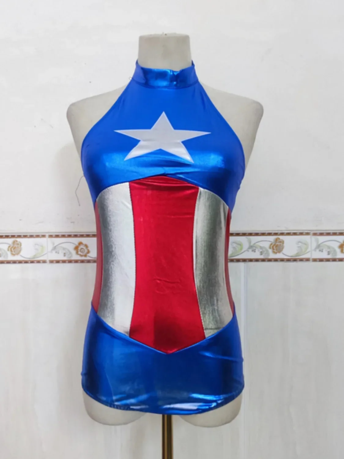 NewHalloween Purim Super Wonder Hero Cosplay Fancy Dress Carnival Party America Women Captain Fantasia Costume DR560720255;h'8,k