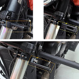 Universal Motor Light Mounting Bracket Auxiliary Light Bar Tube Clamp 22-38/38-64mm for Motorcycle Scooter Mountain Bike ATV UTV