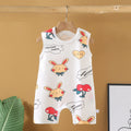 New 2025 Soft and Lightweight Cotton Baby Crawling Clothes for Boys Girls Aged 1-20 Months Children Romper Kids Homewear