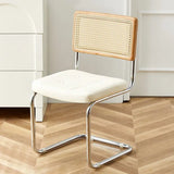 Mid-Century Modern Dining Chairs with Metal Frame, Multiple Styles Leisure chair for Kitchen, Living Room, Office , Muebles
