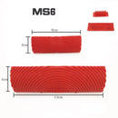 New Paint Brush Wood Graining Rubber Roller Brush Painting Tools Imitation Wall Painting Home Decoration Art Embossing Graining