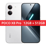 Global Version POCO X8 Pro 6500mAh battery W HyperCharge 50MP hand camera Supports NFC