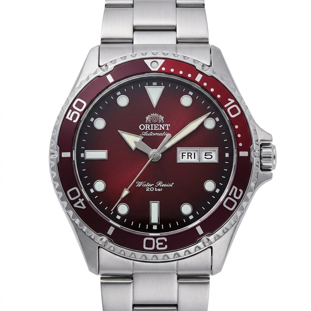 Relogio masculino automatico diver de mergulho em alo inox a prova de agua 200 M